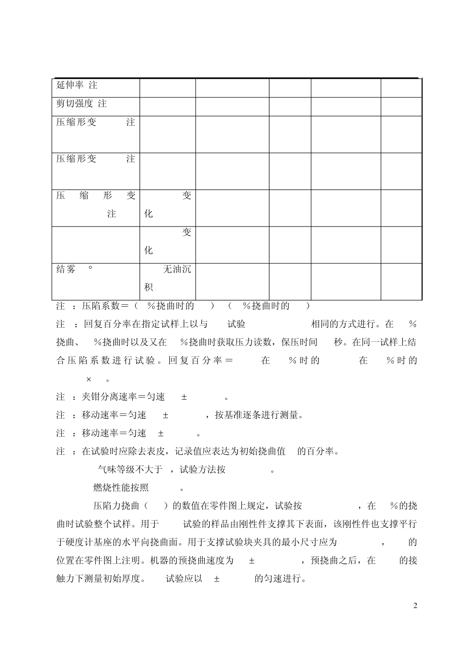 吉利MR7180型车用座椅总成技术条件_第2页