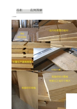 吊柜DIY范例图解