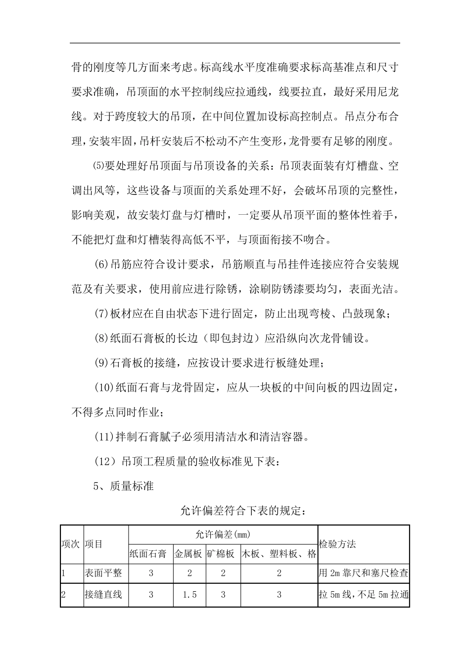 吊顶工程施工方案_第3页