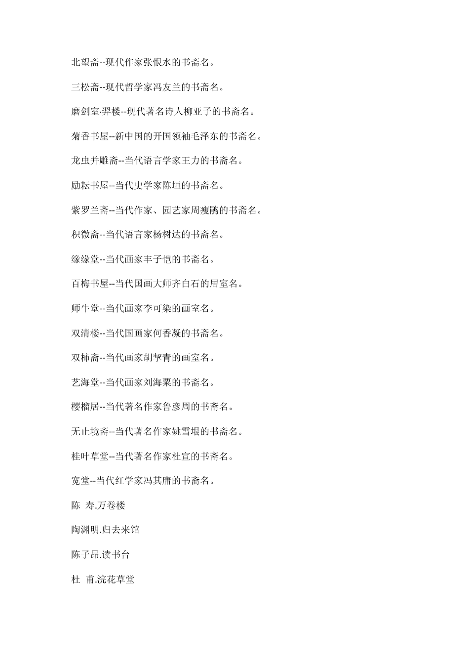 名人的书斋名2009_第2页