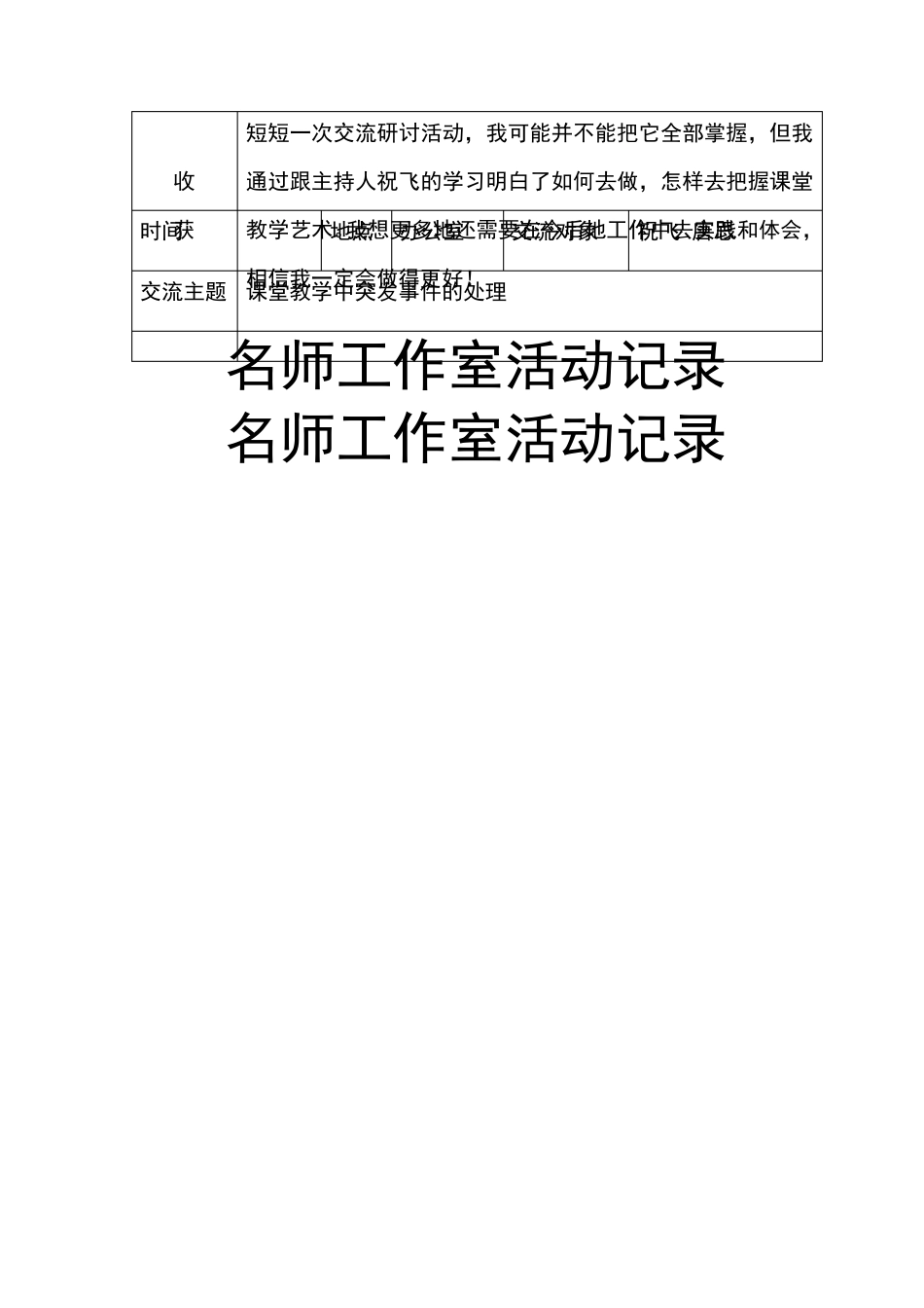 名师工作室活动记录_第2页