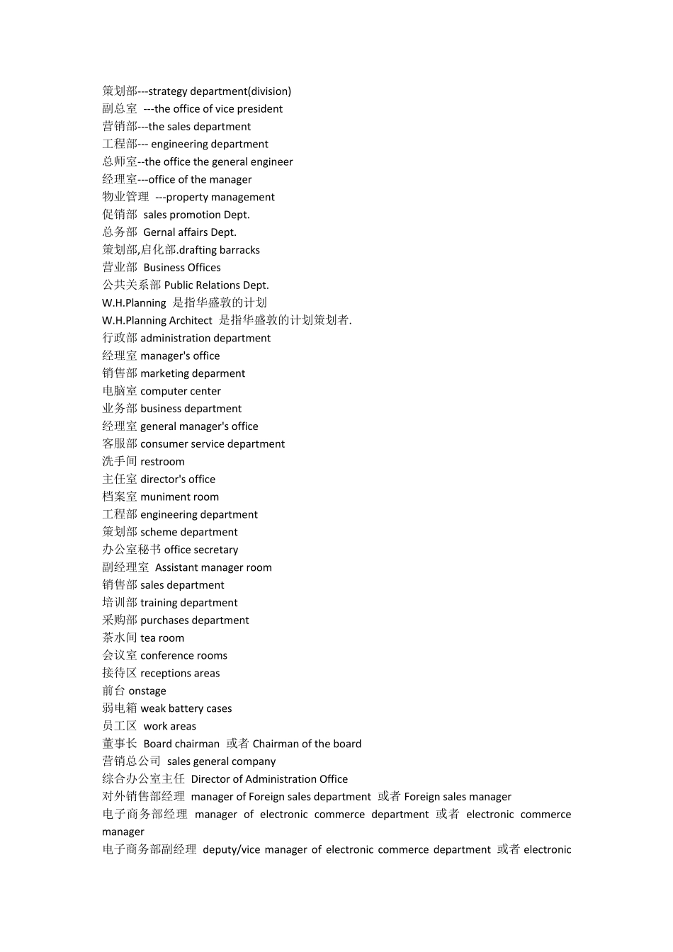 名片英文大全_第3页
