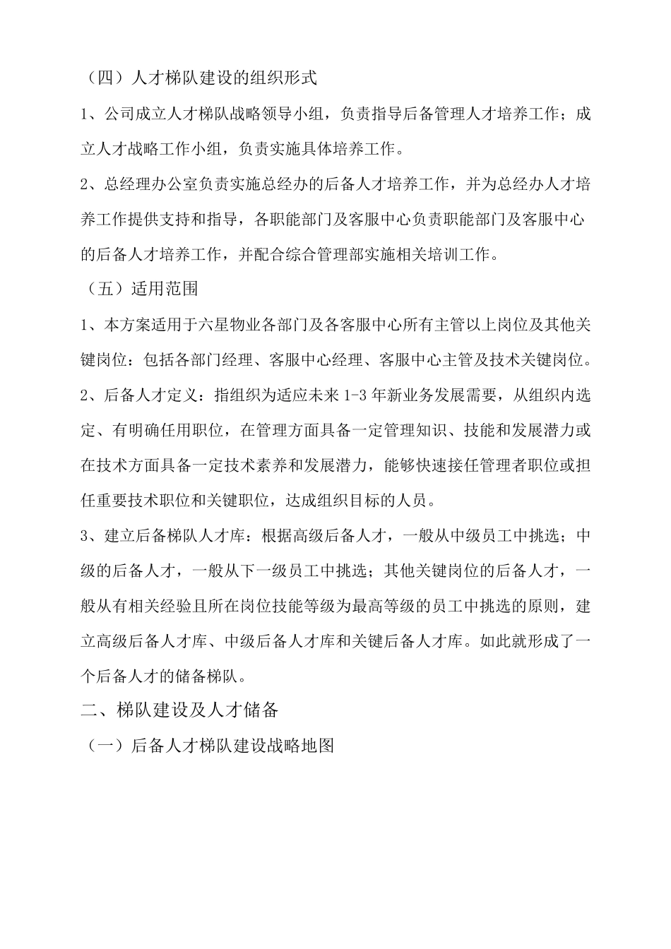 后备人才培养与梯队建设方案_第2页