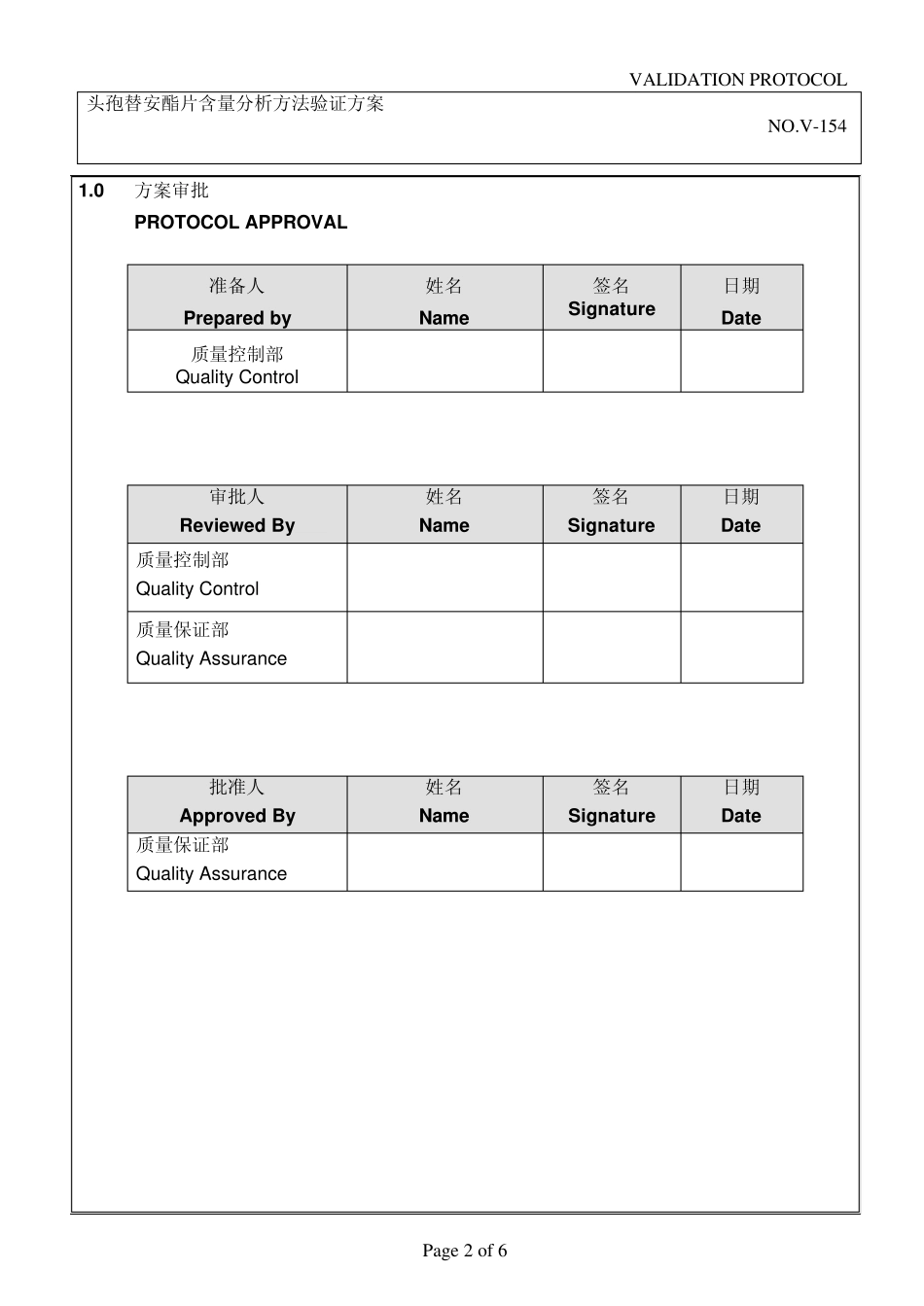 含量验证方案_第2页