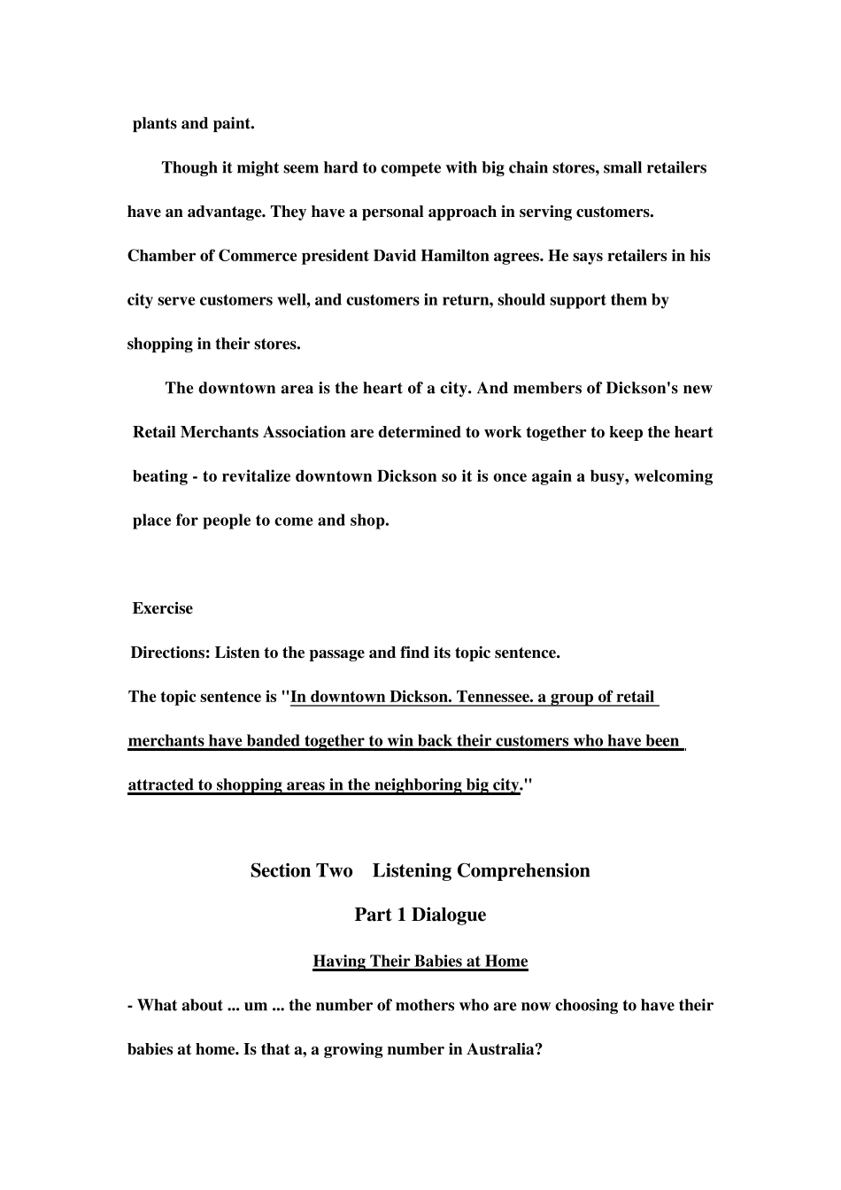 听力教程第三册答案UNIT8_第3页