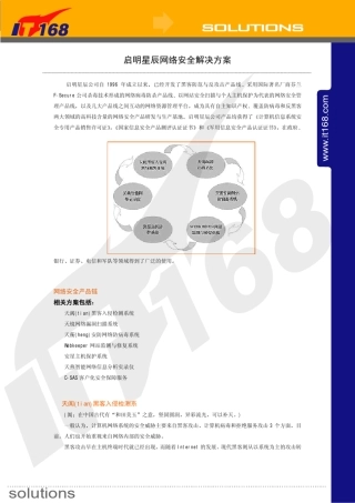 启明星辰网络安全解决方案