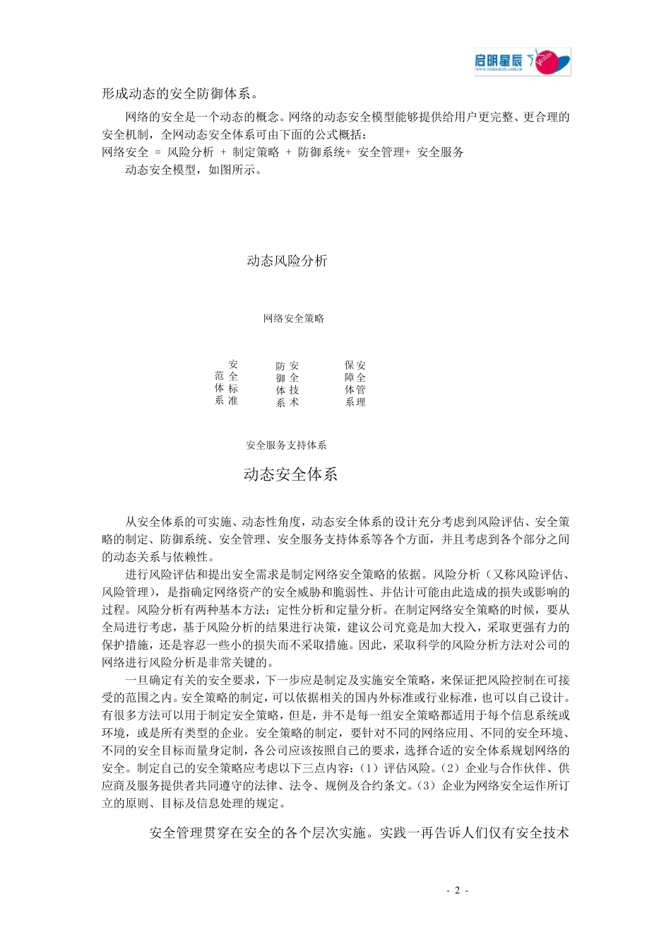 启明星辰网络安全风险评估白皮书_第2页