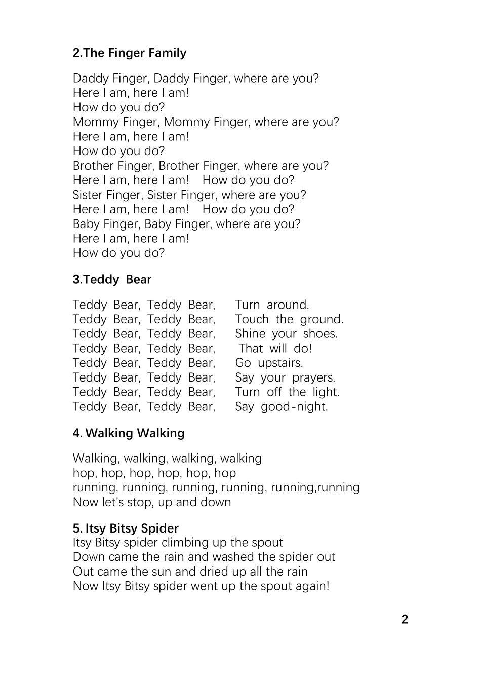 启蒙英文儿歌四十首_第2页