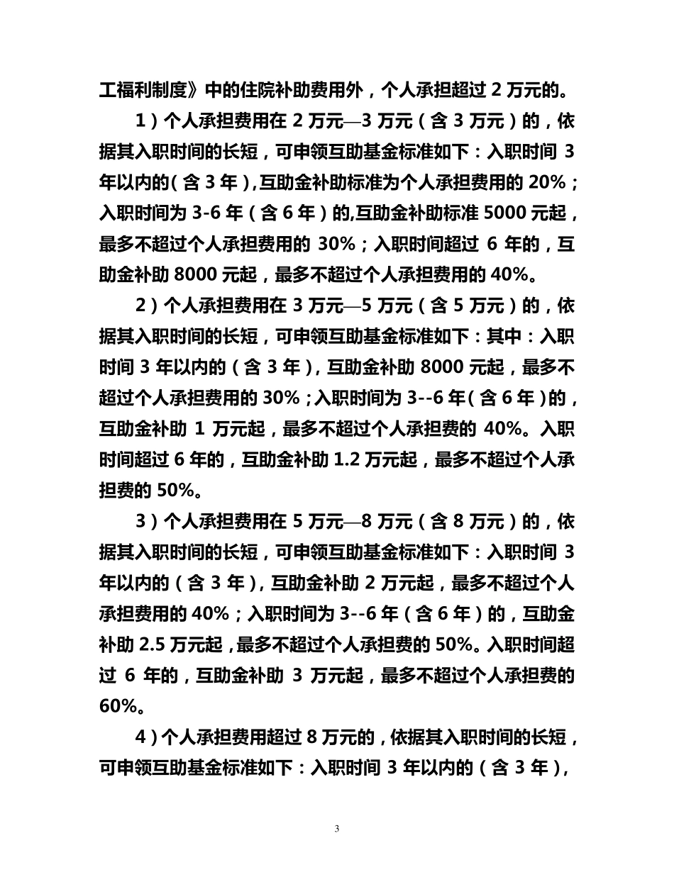 员工互助基金管理办法_第3页