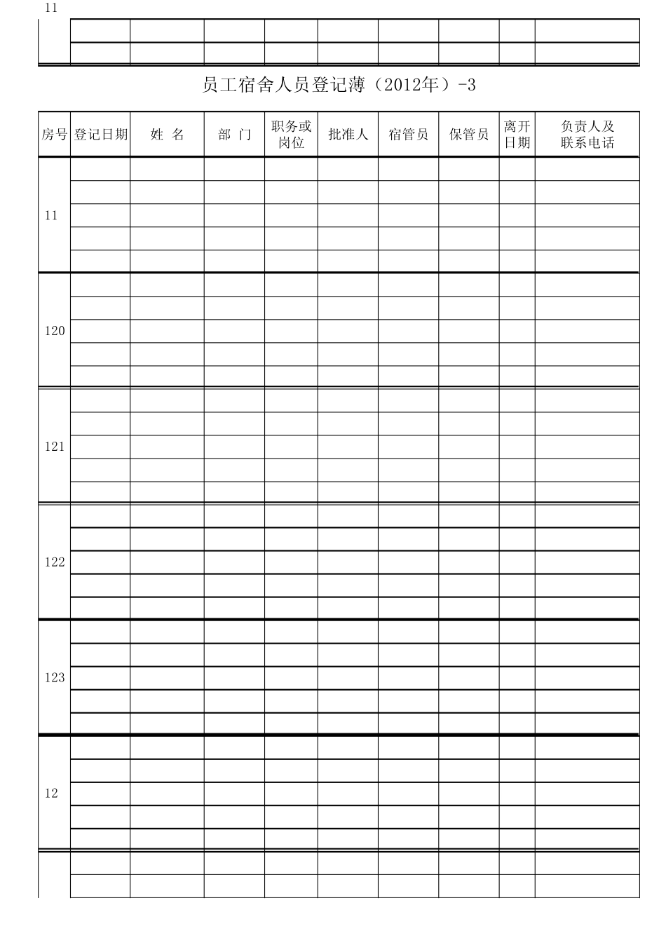 员工住宿登记台账_第3页