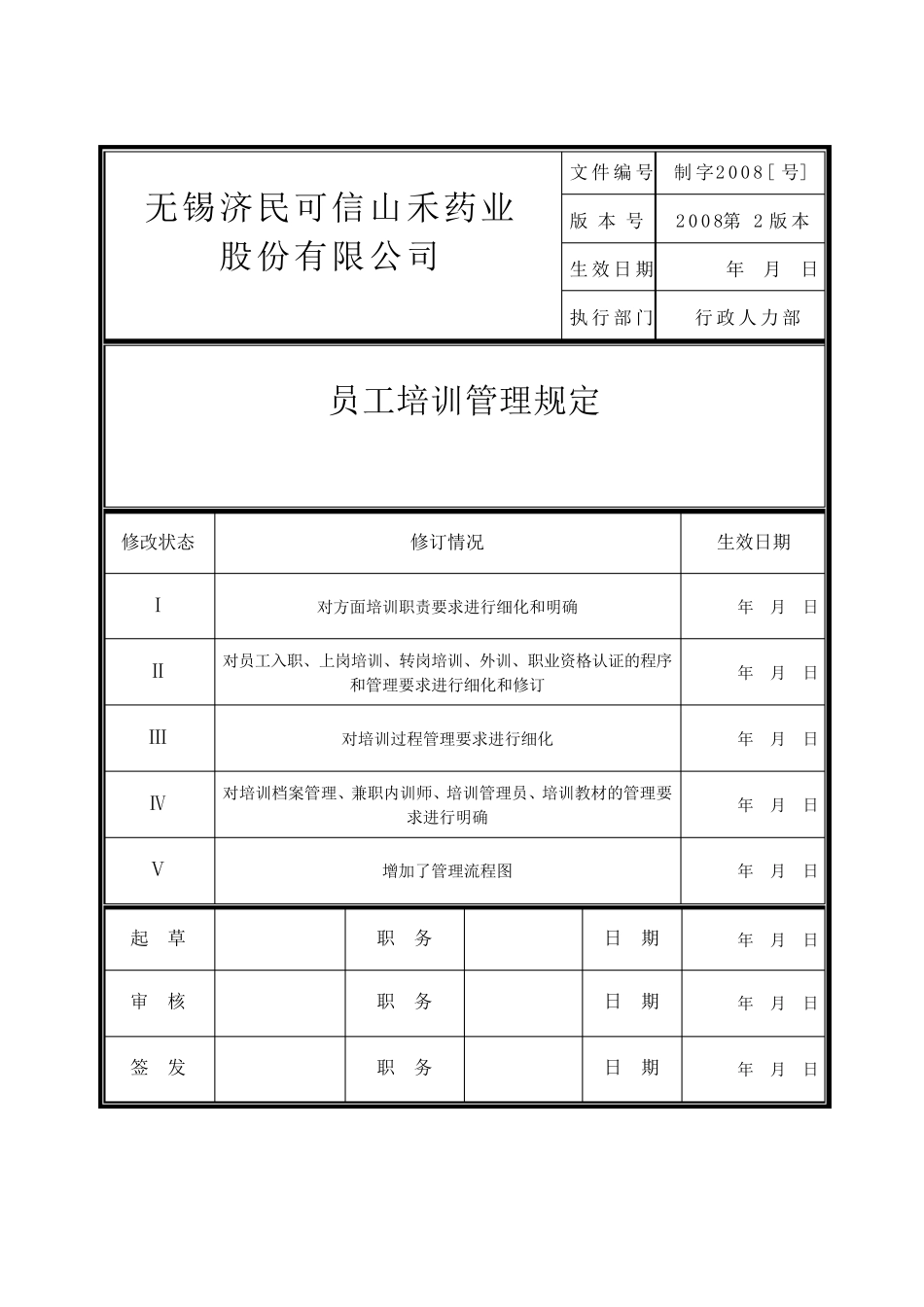 员工培训管理规定(附流程图)_第1页