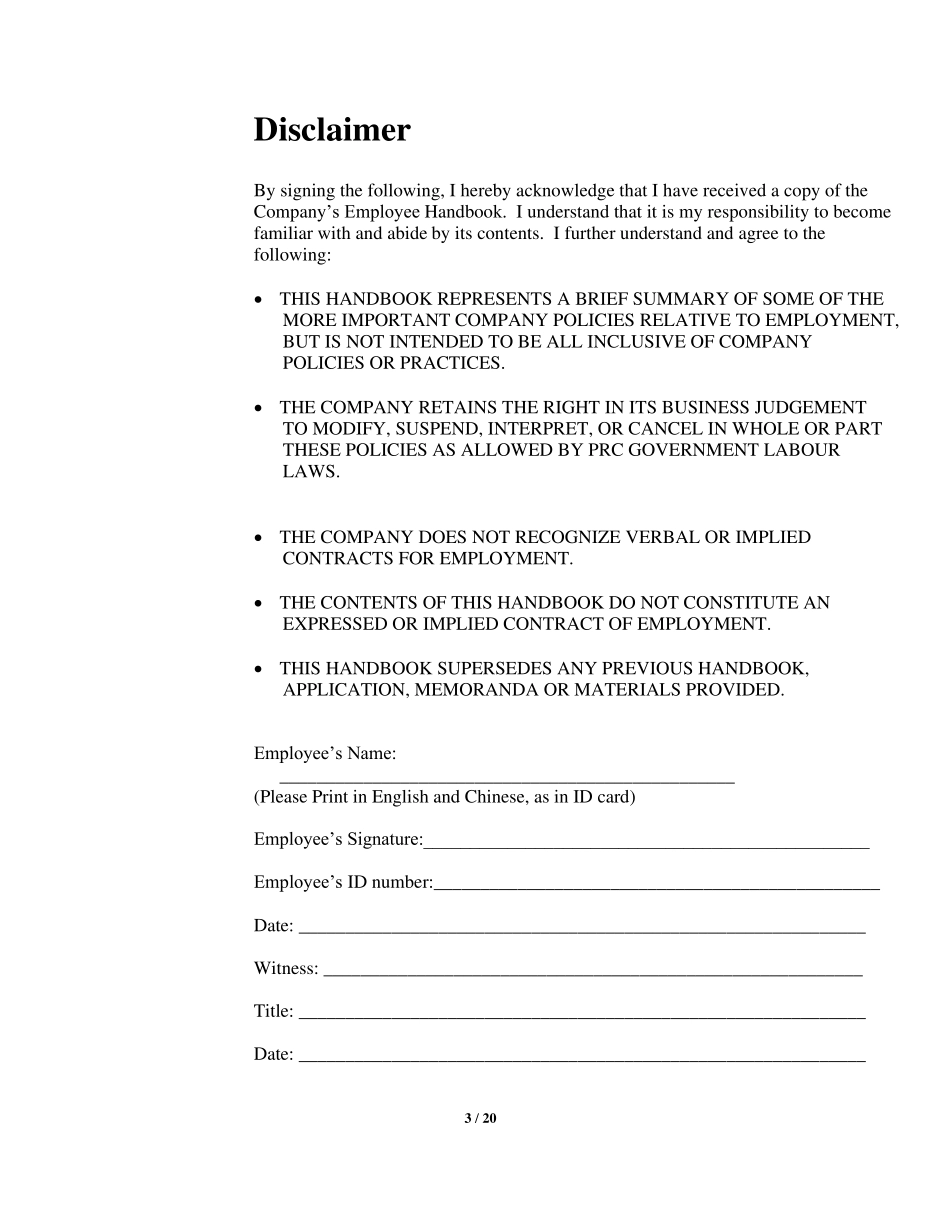 员工守则英文版EmployeeHandbook_第3页