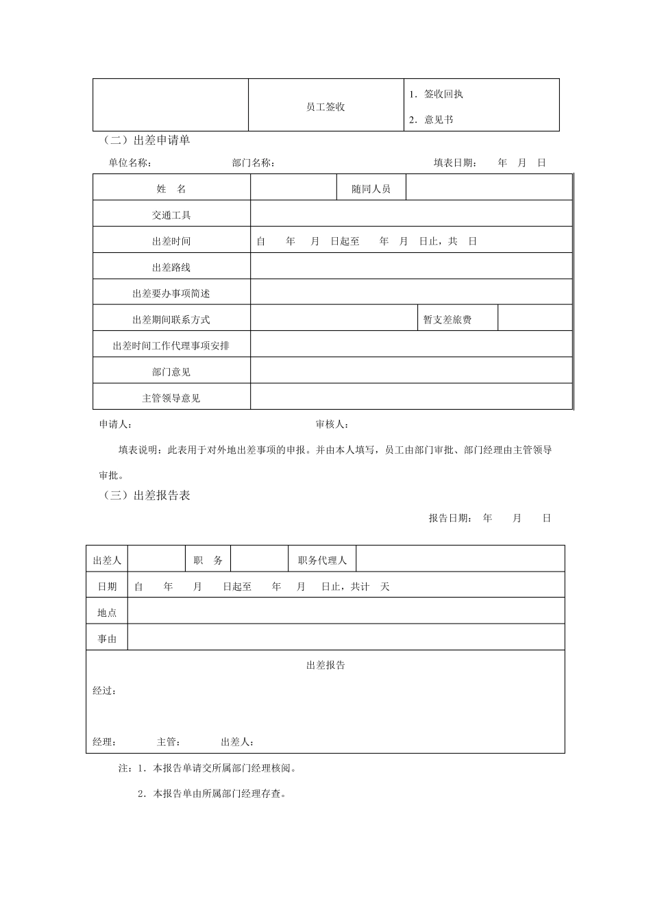 员工日常管理表格_第2页