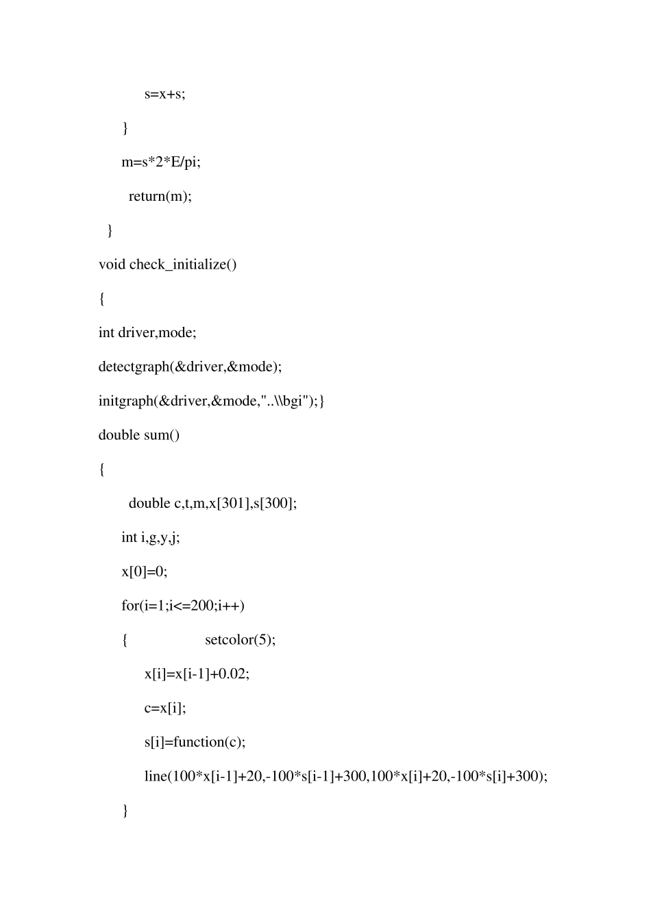 周期矩形波、周期锯齿波、周期三角波,C语言程序_第2页