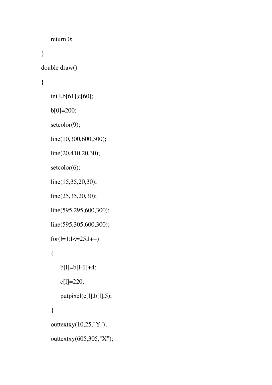 周期矩形波、周期锯齿波、周期三角波,C语言程序_第3页