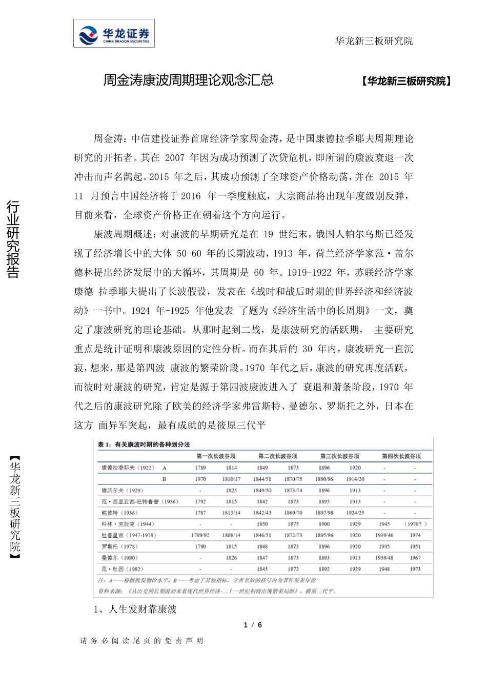 周金涛康波周期理论观念汇总_第1页