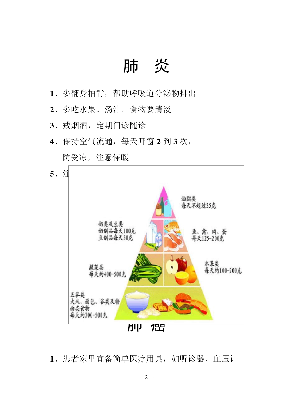 呼吸科健康教育手册_第2页
