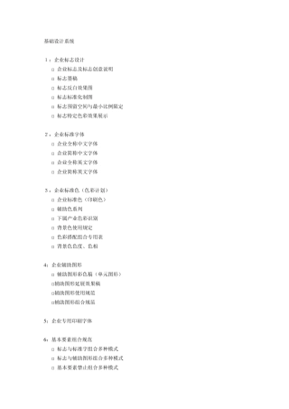 品牌VI手册