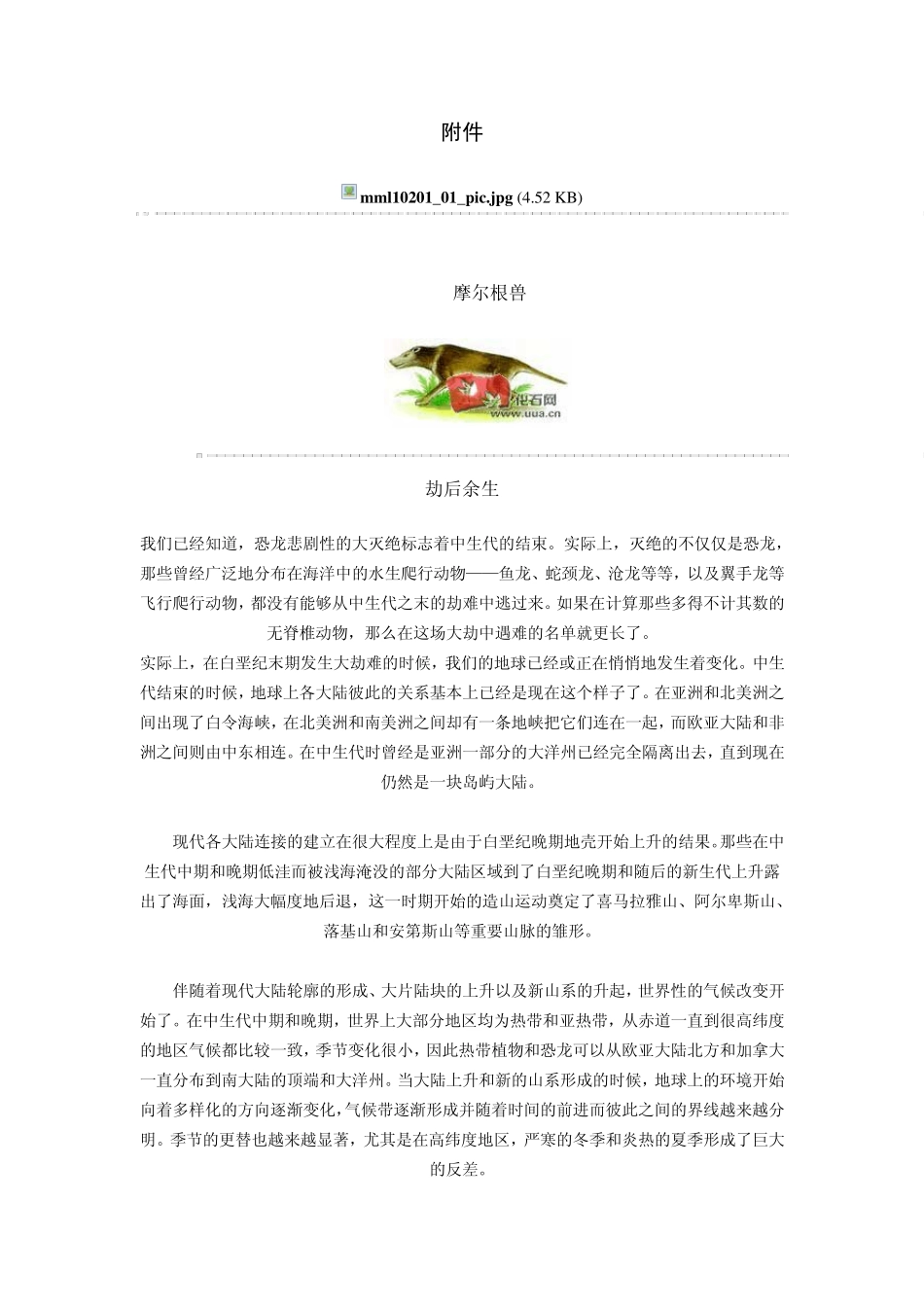 哺乳动物进化史_第3页