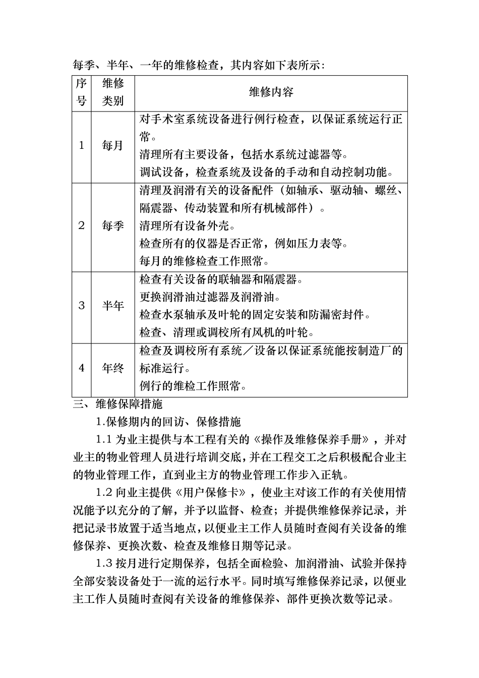 售后服务承诺和保证措施方案_第2页