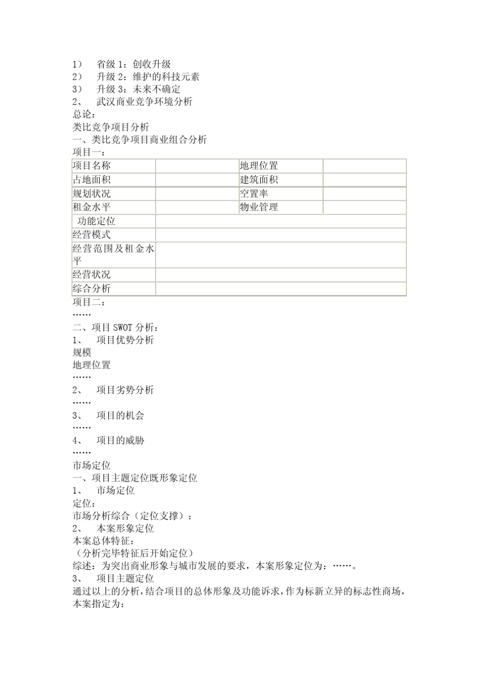 商业地产项目策划全案_第3页