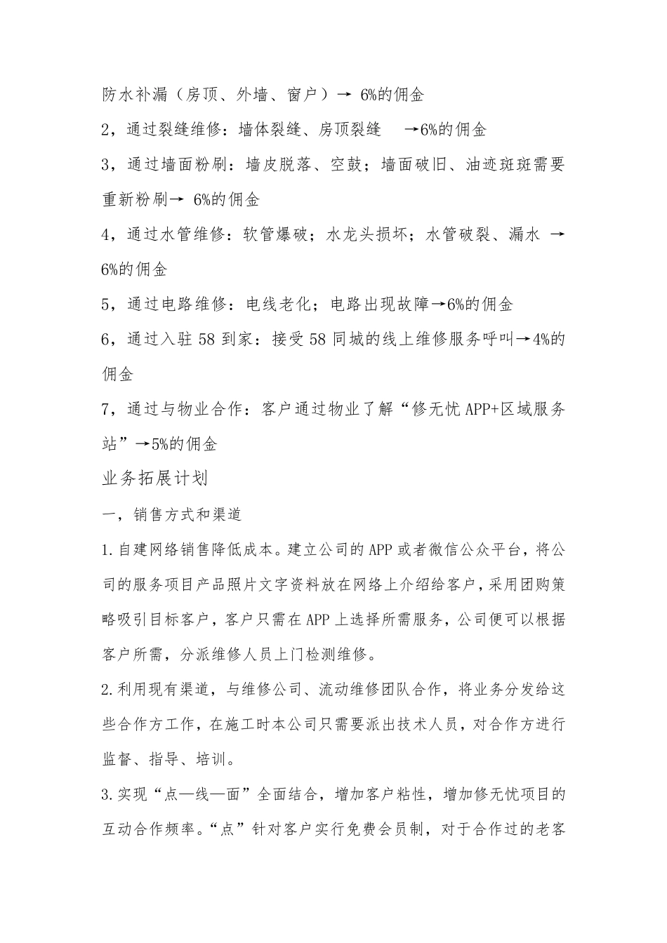 商业模式和业务拓展计划_第3页