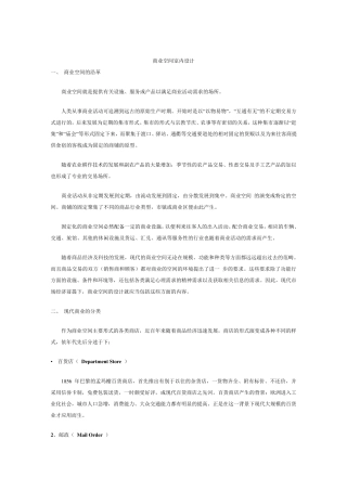 商业空间室内设计