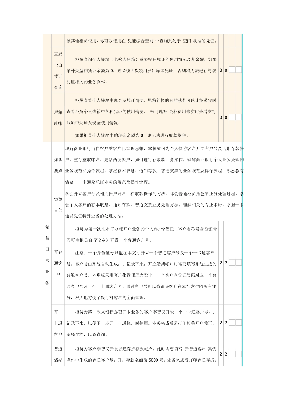 商业银行实习对私业务教学案例_第3页