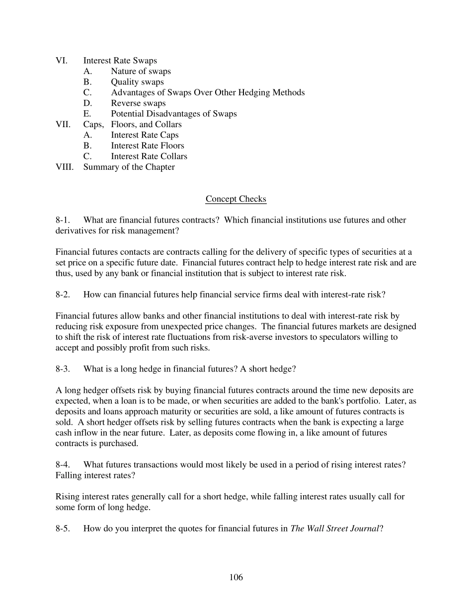 商业银行管理ROSE7e课后答案chapter_08_第2页