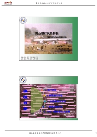 商业银行风险评估程凤朝