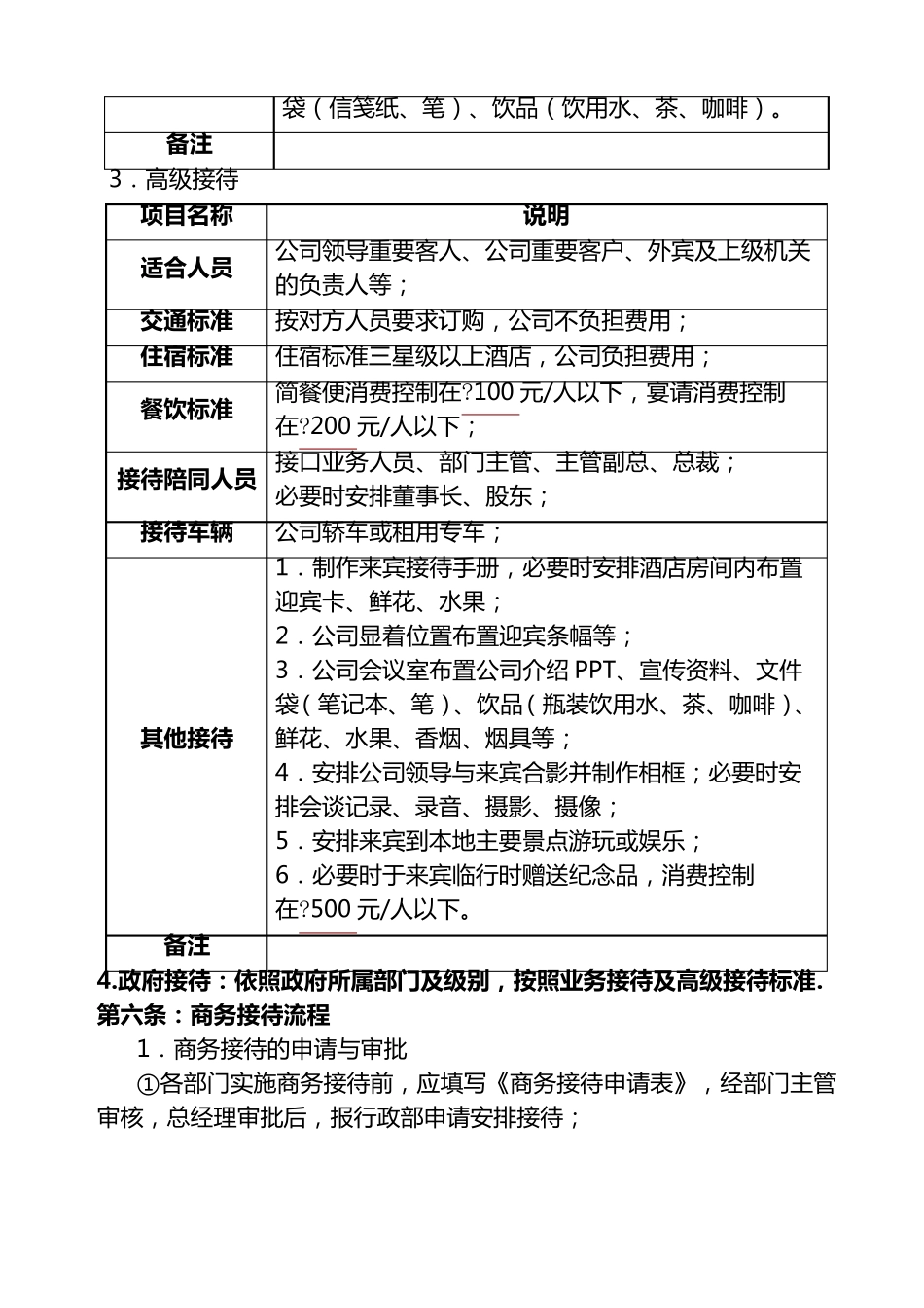 商务接待标准_第3页