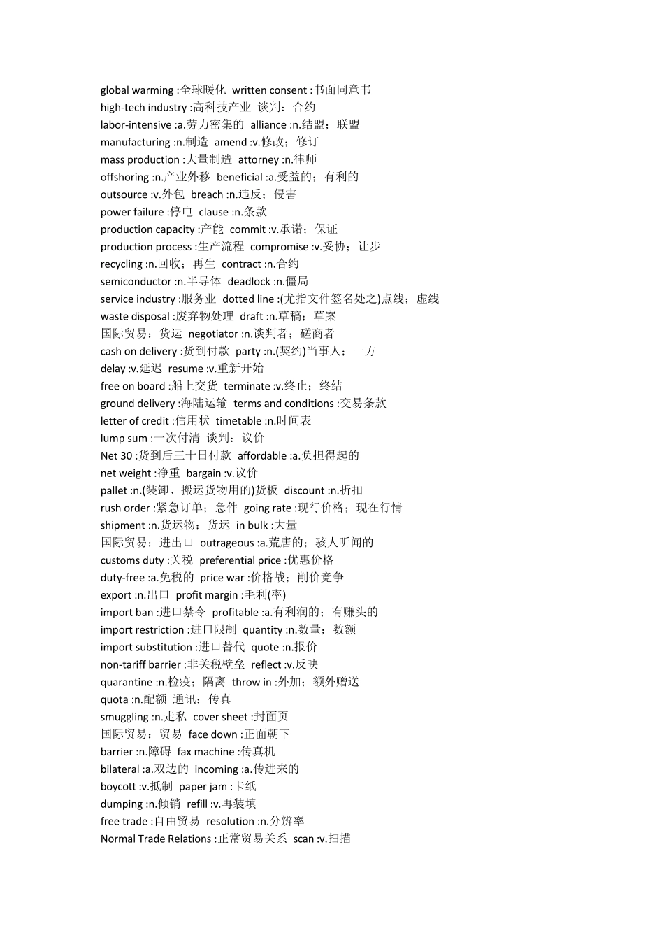 商务英语大全_第2页