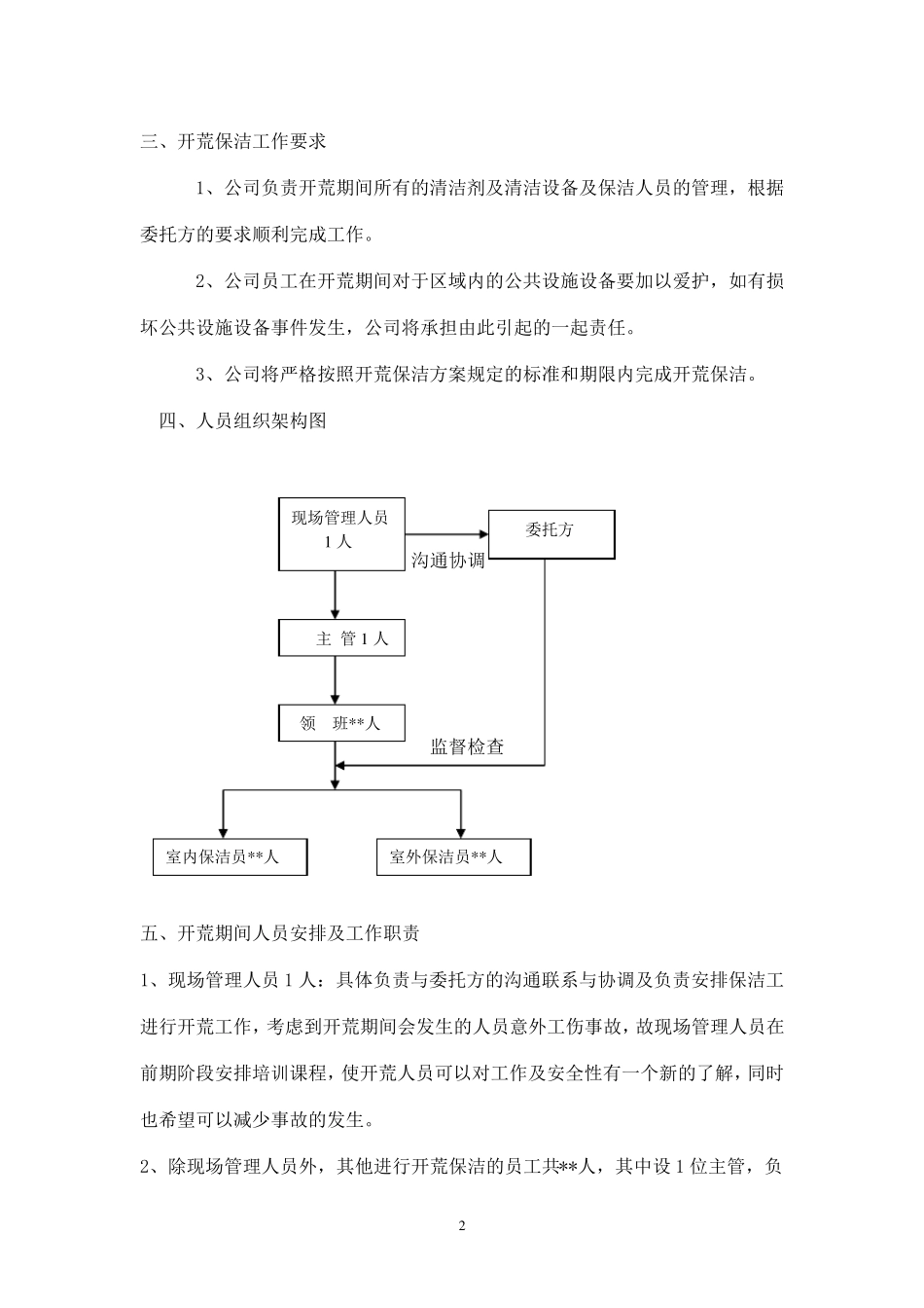 商场室内外开荒保洁方案_第2页