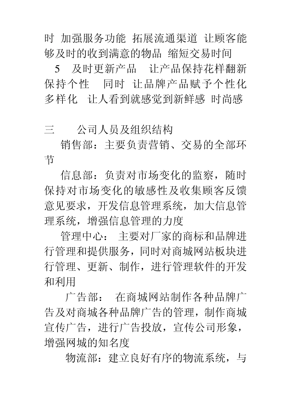 商城网络营销策划书_第3页