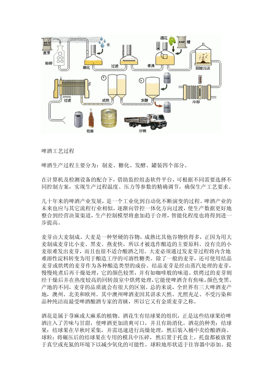 啤酒酿造知识_第1页