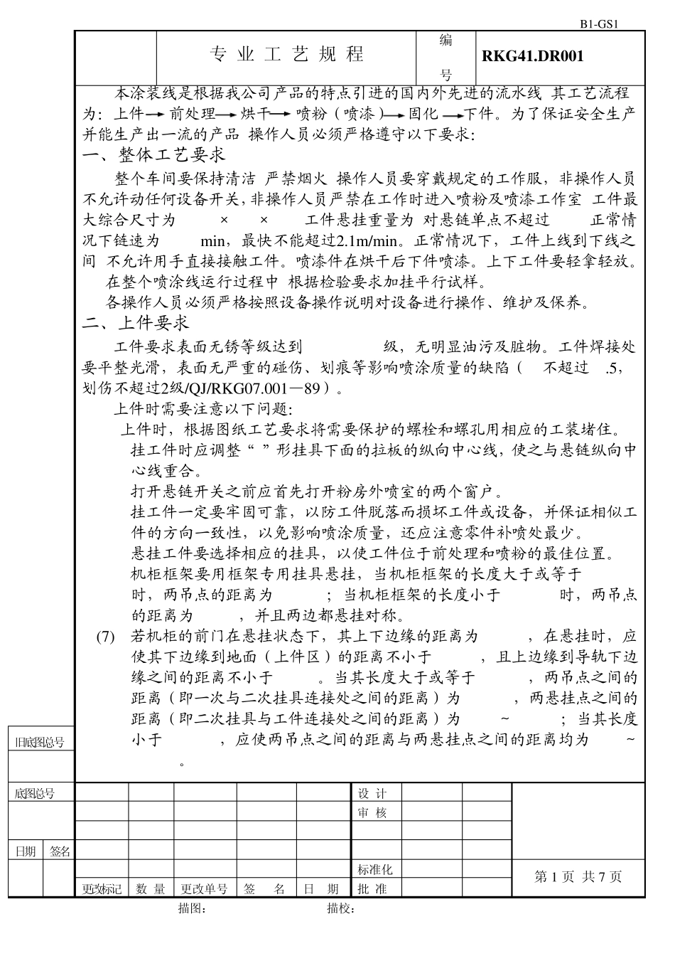 喷涂线工艺规程_第2页
