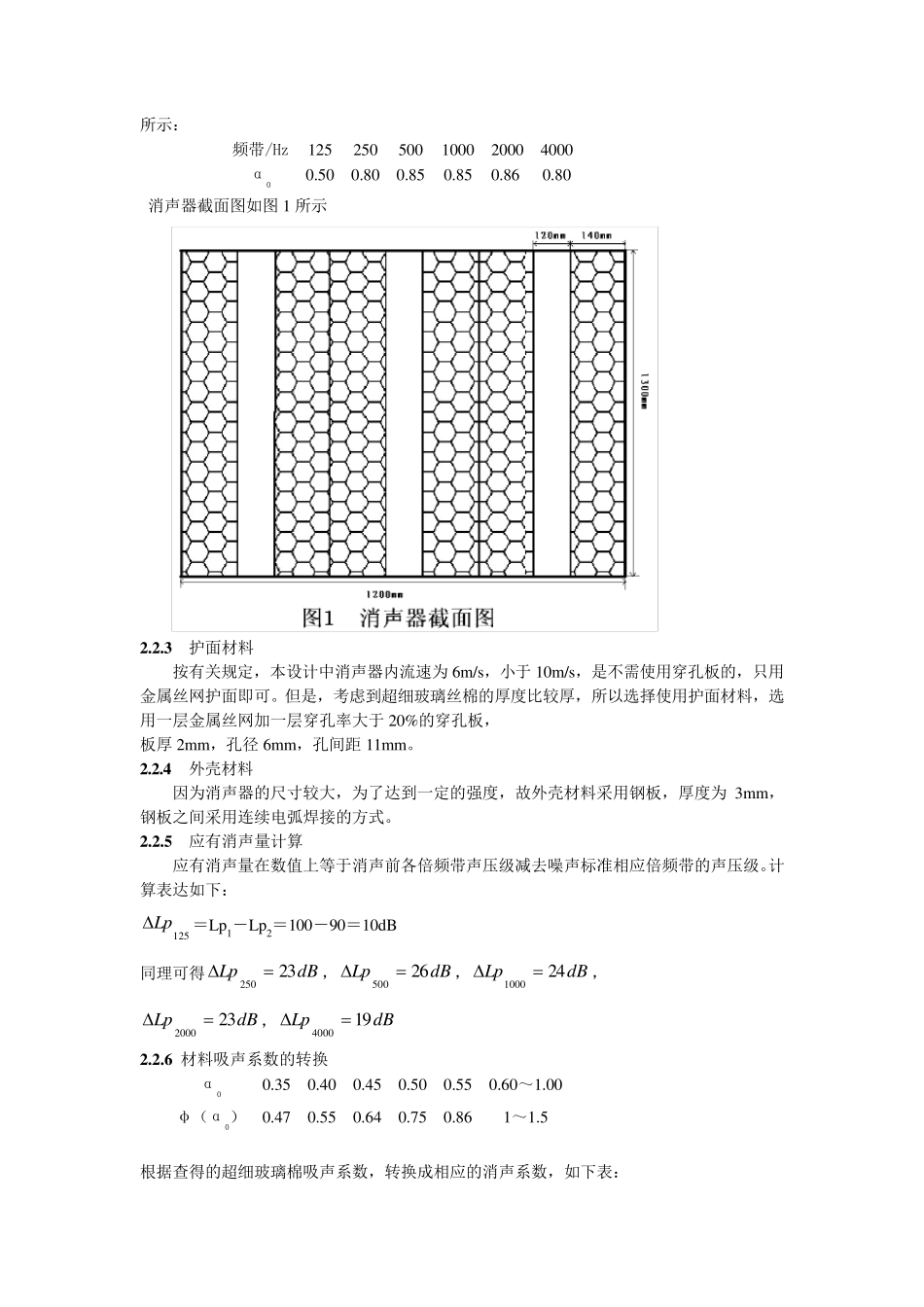 噪声污染控制工程课程设计_第3页
