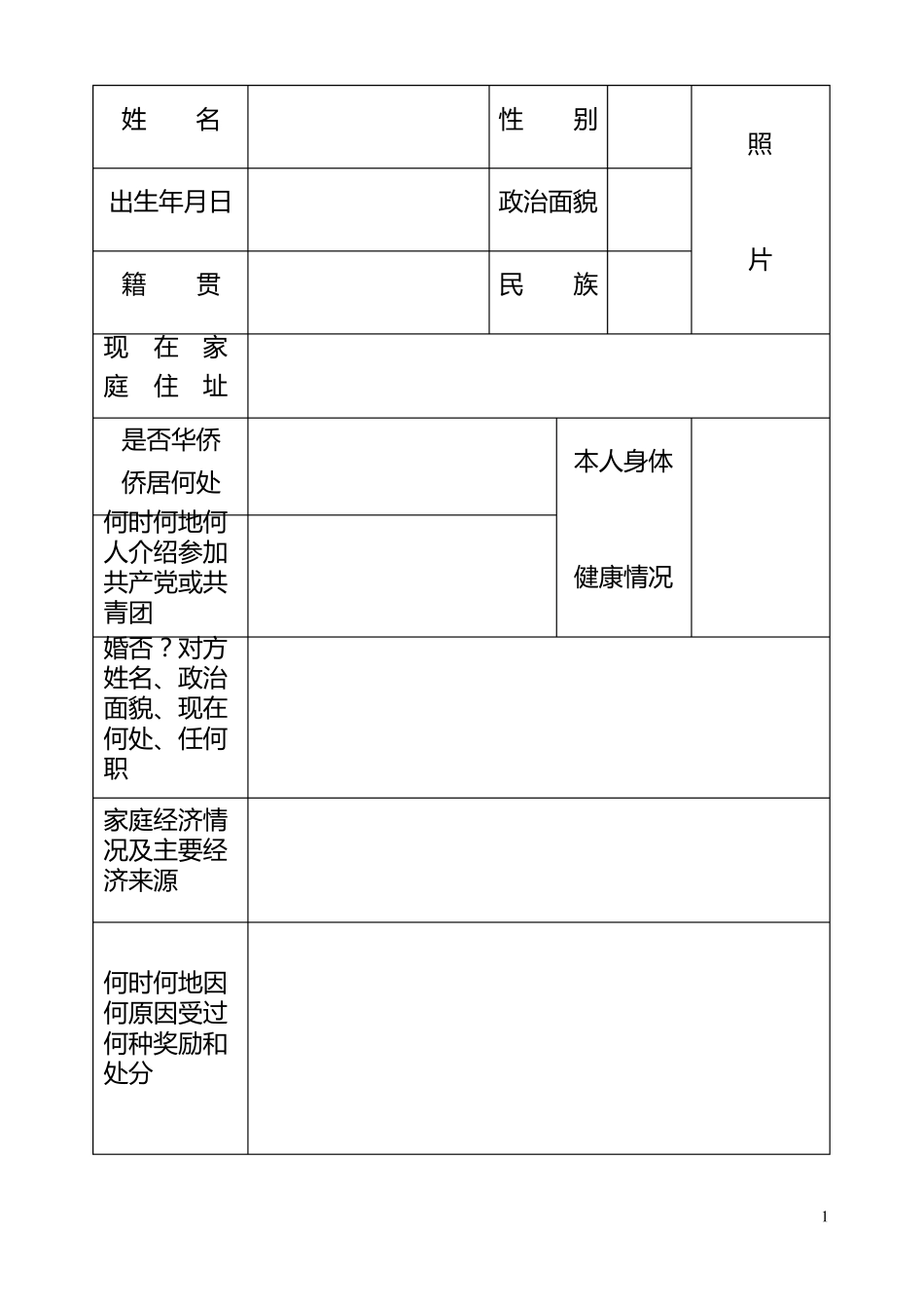 四川农业大学网络教育毕业生登记表_第3页