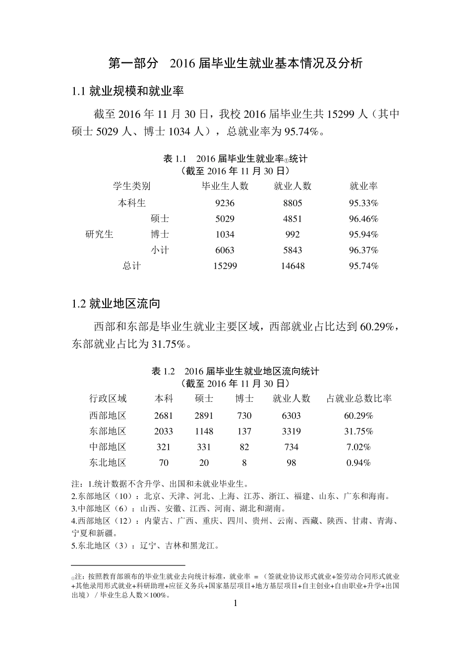 四川大学2016届毕业生就业质量报告_第3页