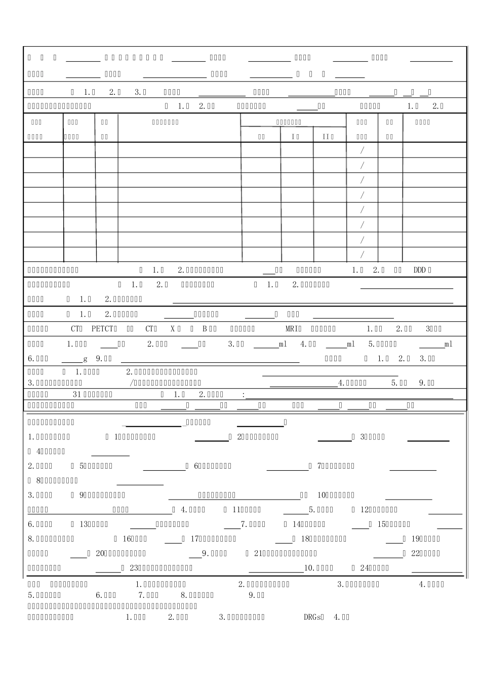 四川省住院病案首页_第3页