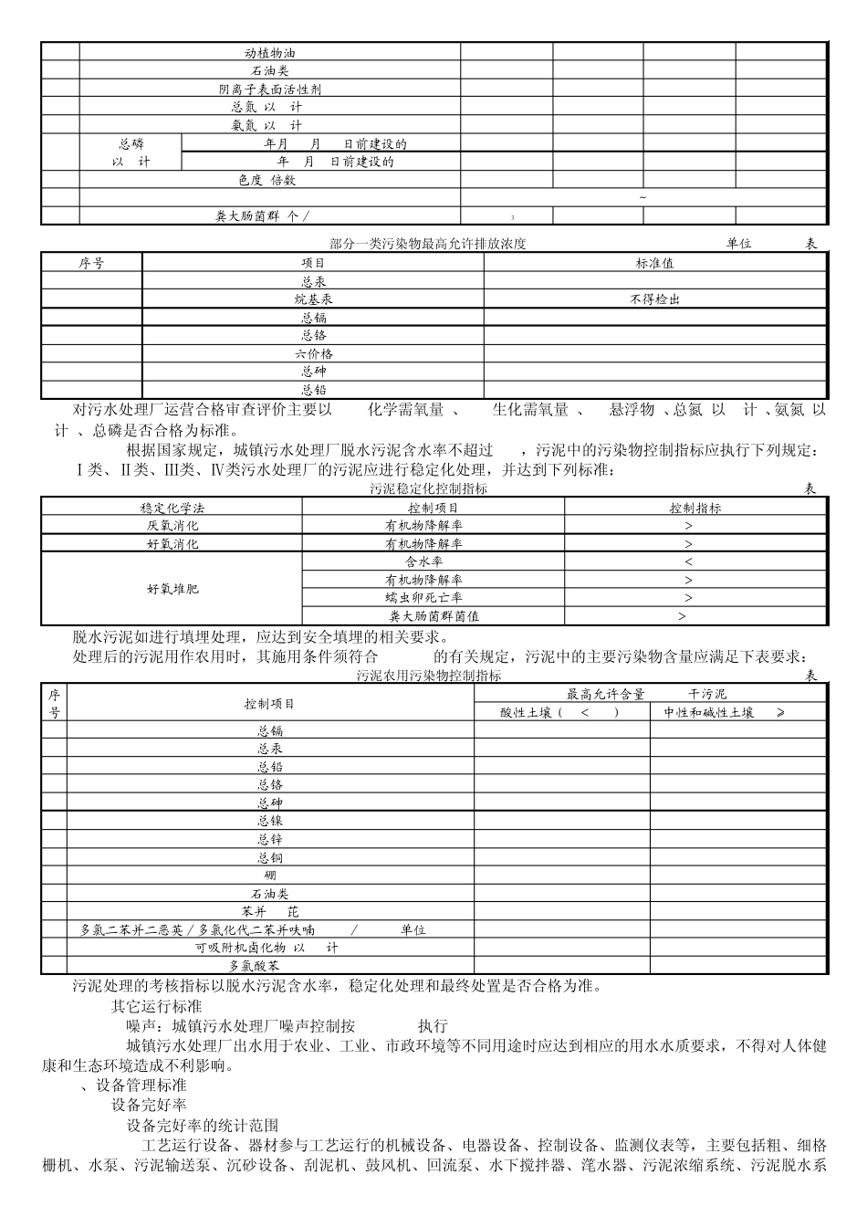 四川省城镇生活污水处理厂运行考核评价_第3页