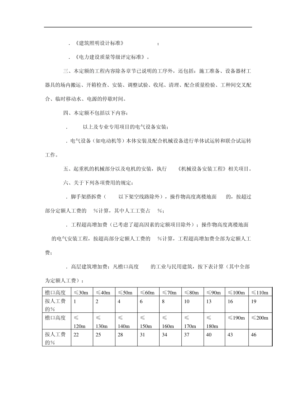 四川省安装工程计价定额2009电气_第2页