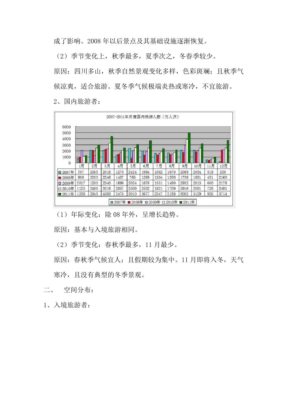 四川省旅游客源市场分析..._第2页