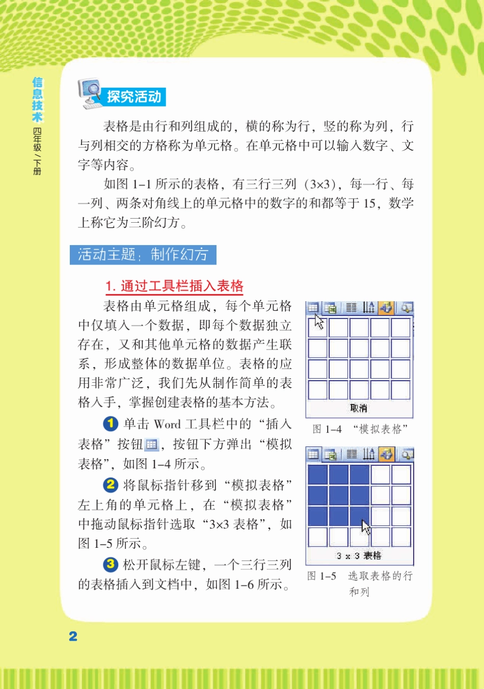 四年级《信息技术》下册教材_第2页