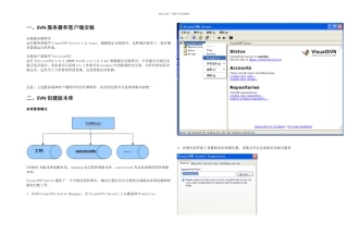 SVN搭建参考手册详细说明图片