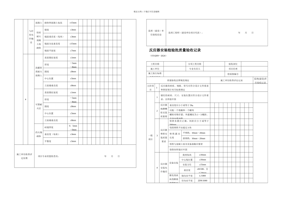 SY天然气净化厂检验批讲解_第3页