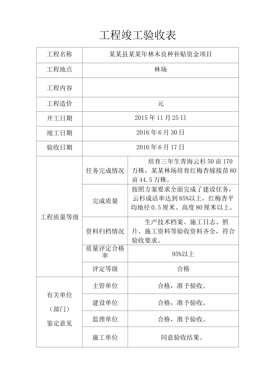 林业项目竣工资料(模板)_第2页
