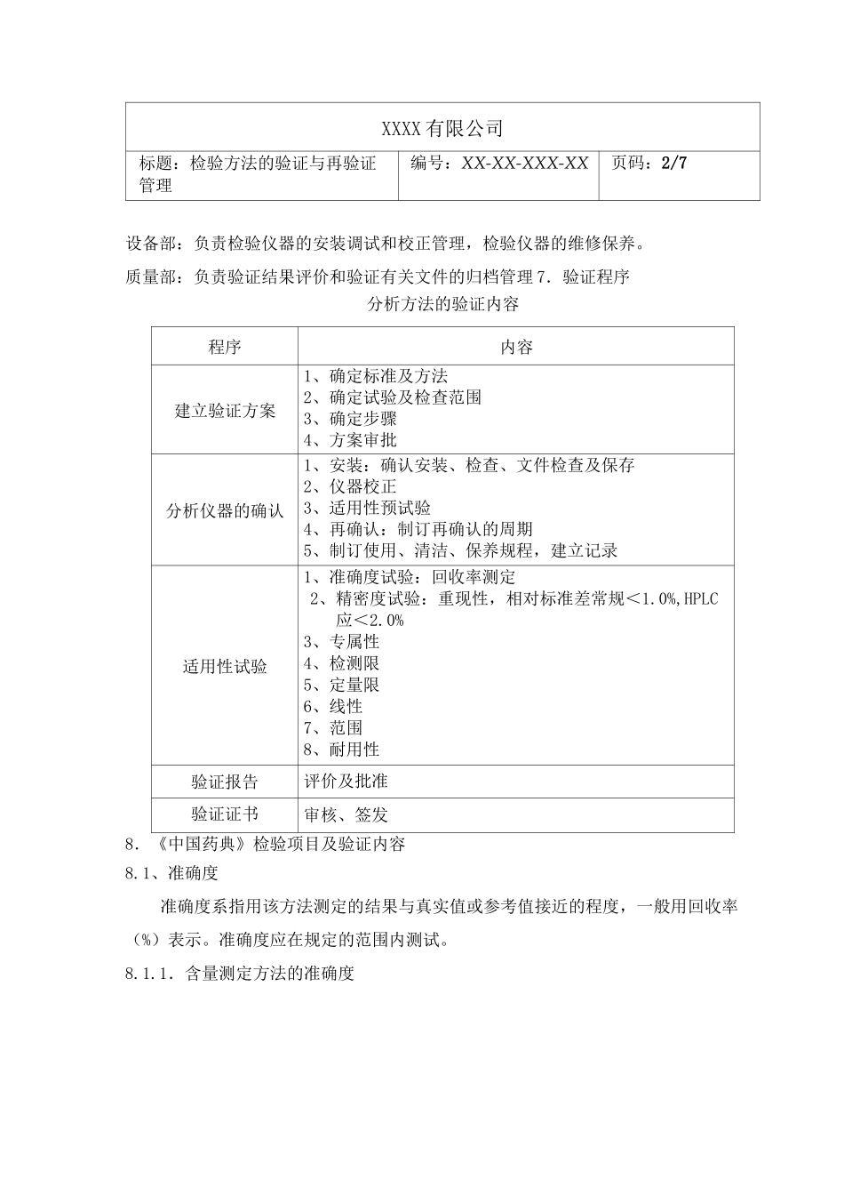 药品检验方法的验证与再验证_第2页