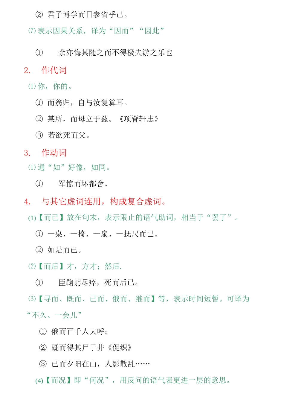 文言虚词用法总结_第2页