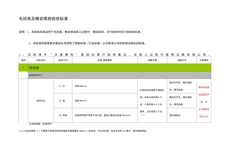 住宅质量验收标准_第1页